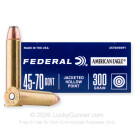 45-70 Government - 300 Grain JHP - Federal Henry 250th Anniversary - 20 Rounds