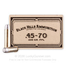 45-70 - 405 Grain LFP - Black Hills Ammunition - 20 Rounds