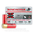12 Gauge - 3" 1-1/4oz. BB Steel Shot - Winchester Super-X - 250 Rounds
