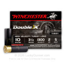10 Gauge - 3-1/2" 2oz. #5 Shot - Winchester Double X - 10 Rounds