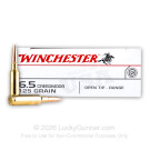 6.5 Creedmoor - 125 Grain Open Tip Range - Winchester USA - 200 Rounds