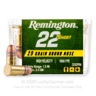 22 Short - 29 Grain CPRN - Remington - 50 Rounds