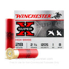 28 Ga - 2-3/4" Super-X HB Game #8 Shot 1 oz - Winchester - 25 Rounds
