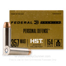357 Mag - 154 Grain JHP - Federal HST - 20 Rounds