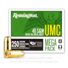 40 S&W - 180 Grain MC - Remington UMC - 250 Rounds