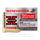 22 WMR - 40 Grain JHP - Winchester Super-X - 1500 Rounds