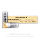 12 Gauge - 2-3/4" 00 Buck - 12P - Sellier & Bellot - 250 Rounds