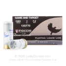 12 Gauge - 2-3/4" 1 oz. #7.5 Shot - Fiocchi Dove Load - 25 Rounds