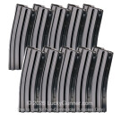 South Korean Military Surplus AR-15 Magazine - 5.56/.223 30 Round - Black - 10 Magazines