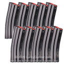 South Korean Military Surplus AR-15 Magazine - 5.56/.223 30 Round - Black - 10 Magazines
