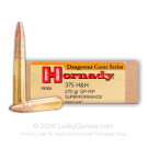 375 H&H Magnum - 270 Grain InterLock SP-RP - Hornady Superformance - 20 Rounds
