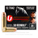 50 Beowulf - 350 Grain Xtreme Penetrator - Underwood - 20 Rounds