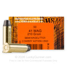 41 Mag - 210 Grain SWC - HSM Cowboy Action - 50 Rounds
