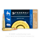 308 - 150 Grain SCHP - Federal Power-Shok Copper - 20 Rounds