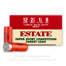 12 Gauge - 2-3/4" 1-1/8oz. #8 Shot - Estate Super Sport Competition Target - 25 Rounds