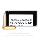 45-70 Government - 405 Grain SP - Sellier & Bellot - 20 Rounds