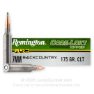 7mm Backcountry - 175 Grain Polymer Tip - Remington Core-Lokt Tipped - 200 Rounds
