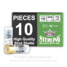 12 Gauge - 2-3/4" 9 Pellets 00 Buckshot - Sterling - 10 Rounds