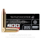 400 Legend - 300 Grain Open Tip - Winchester Super Suppressed - 20 Rounds