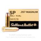 357 Mag - 158 Grain SP - Sellier & Bellot - 1000 Rounds