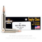 300 Winchester Magnum - 150 Grain PSP - Armscor USA - 20 Rounds