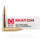 300 Win Mag - 195 Grain ELD Match - Hornady Match - 20 Rounds