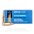 6.5 Grendel - 110 Grain FMJ-BT - Prvi Partizan - 20 Rounds