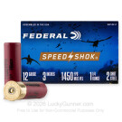 12 Gauge - 3" 1-1/4oz. #2 Steel Shot - Federal Speed-Shok - 250 Rounds