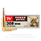 308 - 180 Grain Power Point - Winchester Super-X - 200 Rounds