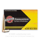 7mm Rem Mag - 140 Grain Barnes TSX HP - Black Hills Gold - 20 Rounds