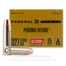 327 Federal Magnum - Low Recoil - 85 gr Hydra-Shok JHP - Federal - 20 Rounds