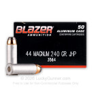 44 Mag - 240 gr JHP - Blazer - 50 Rounds