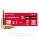 6mm ARC - 110 Grain TMJ - Federal American Eagle - 200 Rounds