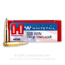 308 - 150 Grain SP Interlock - Hornady American Whitetail - 20 Rounds