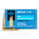 300 Winchester Magnum - 180 Grain SP - Prvi Partizan - 20 Rounds