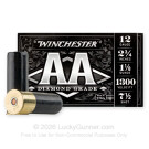 12 Gauge - 2-3/4" 1-1/8oz. #7.5 Shot - Winchester AA Diamond Grade - 250 Rounds