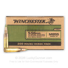 5.56x45 - 62 Grain FMJ M855 - Winchester - 200 Rounds