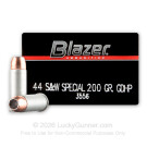 44 S&W Special - 200 gr JHP - Blazer - 50 Rounds