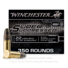 22 LR - 45 Grain CPRN - Winchester Super Suppressed - 1400 Rounds