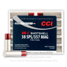 38 Special or 357 Magnum – 84 Grain #4 Lead Shot - CCI Big 4 - 10 Rounds