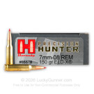 7mm-08 Rem - 150 Grain ELD-X - Hornady Precision Hunter - 20 Rounds