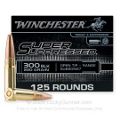 300 AAC Blackout - 200 Grain Open Tip - Winchester Super Suppressed - 125 Rounds
