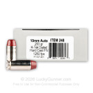 10mm Auto - 200 grain - Hard Cast - Underwood - 20 Rounds