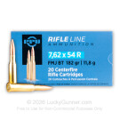 7.62x54r  - 182 Grain FMJ-BT - Prvi Partizan - 20 Rounds