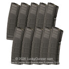 Magpul AR-15/M4 30rd - 5.56/.223 - Black - PMAG - Gen M2 - 10 Magazines