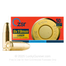 9mm - 115 Grain FMJ - ZSR - 50 Rounds