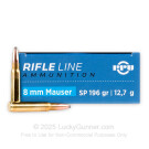 8mm Mauser - 196 Grain SP - Prvi Partizan - 200 Rounds