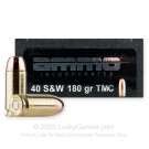 40 S&W - 180 Grain TMJ - Ammo Inc. - 50 Rounds