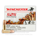 22 LR - 36 gr CPHP - Winchester - 5250 Rounds
