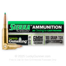 6mm Creedmoor - 100 Grain TGK - Sierra GameChanger - 20 Rounds